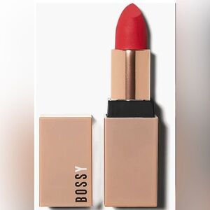 BOSSY COSMETICS Red Lipstick AMBITIOUS Soft and sexy red.